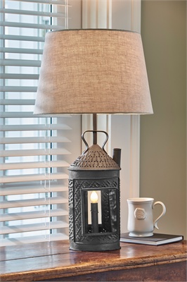 Greenhow Lantern Lamp with Shade
