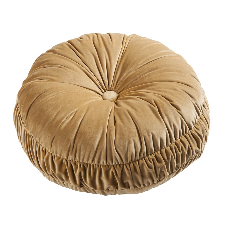 FB1714P5 – Gold Velvet Cushin Pillow