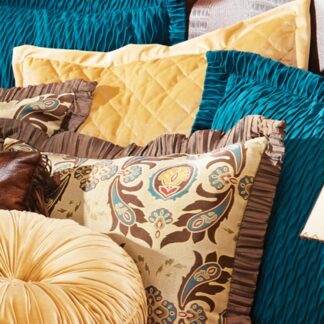 Loretta Turquoise Euro Sham